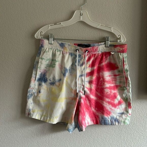 Abercrombie & Fitch swim shorts EUC Sz M - Picture 1 of 15